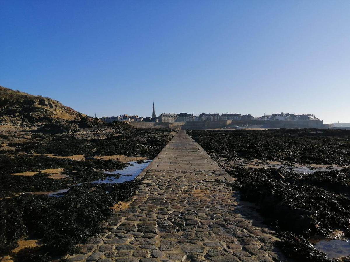 Appartement Saint-Malo 800M De La Plage Екстериор снимка