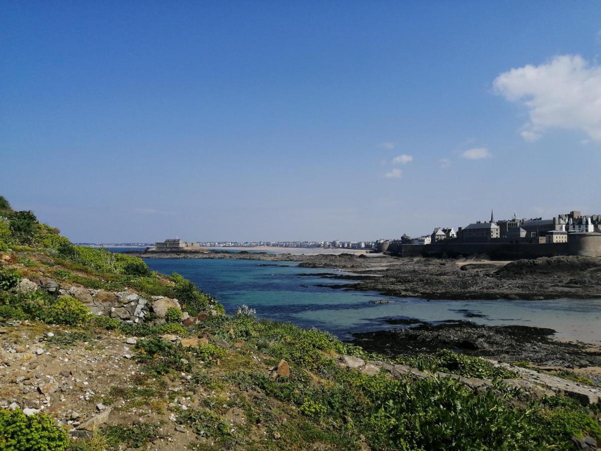 Appartement Saint-Malo 800M De La Plage Екстериор снимка