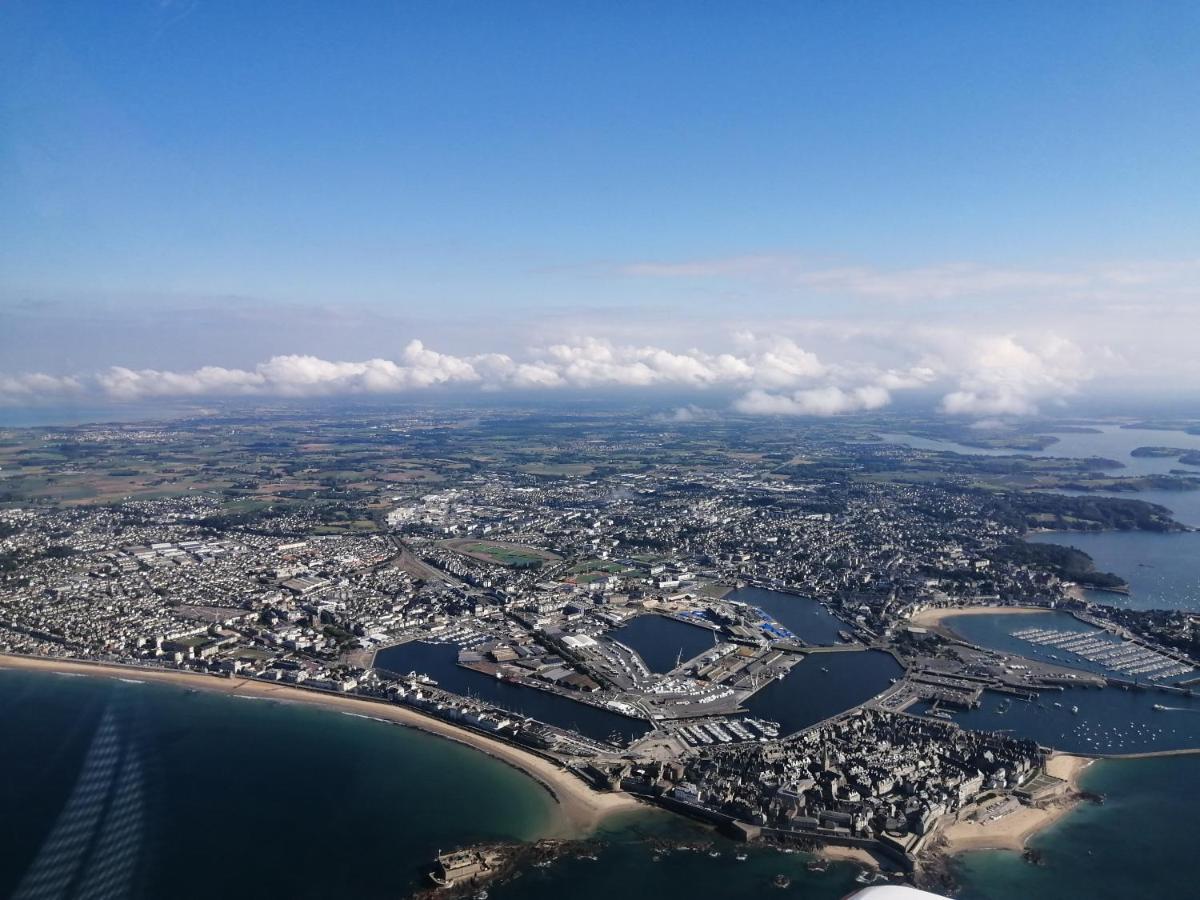 Appartement Saint-Malo 800M De La Plage Екстериор снимка