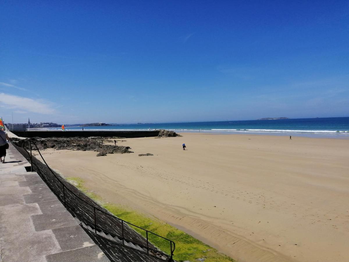 Appartement Saint-Malo 800M De La Plage Екстериор снимка